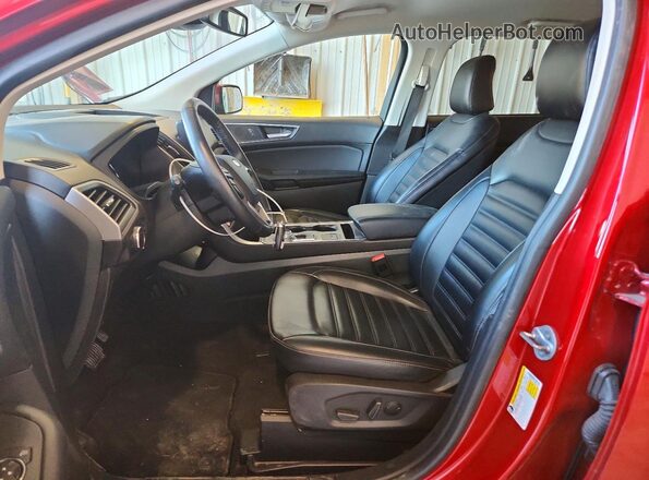 2FMPK4J97RBA80305 2024 FORD EDGE Red Вид салону спереду