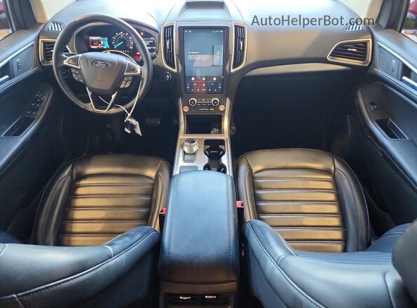 2FMPK4J97RBA80305 2024 FORD EDGE Red Вид панелі приладів