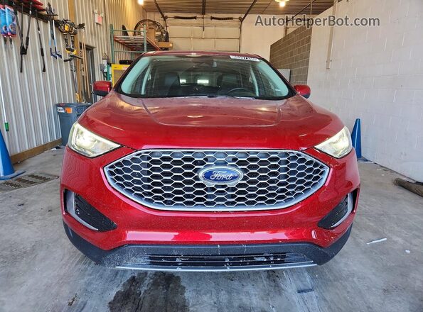2FMPK4J97RBA80305 2024 FORD EDGE Red Вид спереду