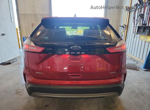 2FMPK4J97RBA80305 2024 FORD EDGE Red 