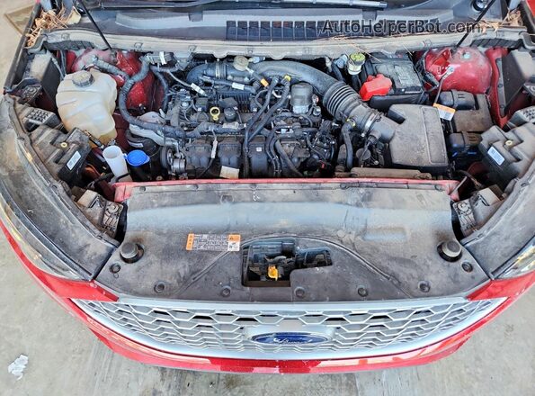 2FMPK4J97RBA80305 2024 FORD EDGE Red Вид підкапотного простору