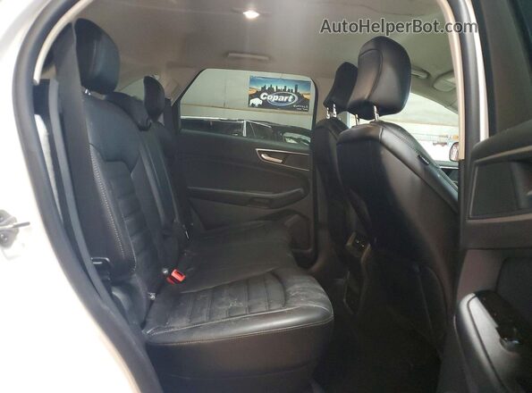 2FMPK4J97RBB20916 2024 FORD EDGE White უკანა სავარძლების ხედი