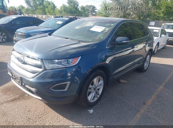 2FMPK4J98GBB75226 2016 FORD EDGE Black Vista tres cuartos delantera izquierda
