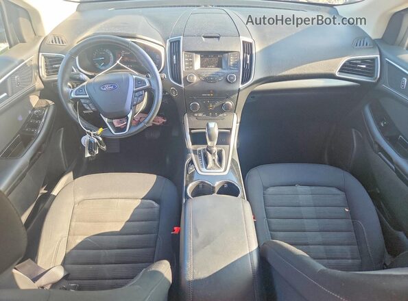 2FMPK4J98GBC05230 2016 FORD EDGE Gray წინა პანელის ხედი