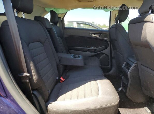 2FMPK4J98GBC64097 2016 FORD EDGE Blue Widok tylnych siedzeń