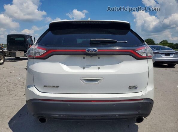 2FMPK4J98GBC68179 2016 FORD EDGE White Vista trasera