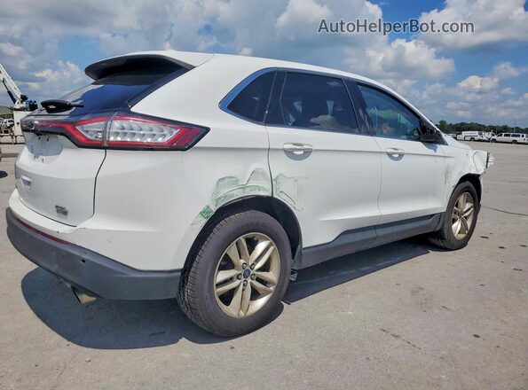 2FMPK4J98GBC68179 2016 FORD EDGE White Trasero derecho