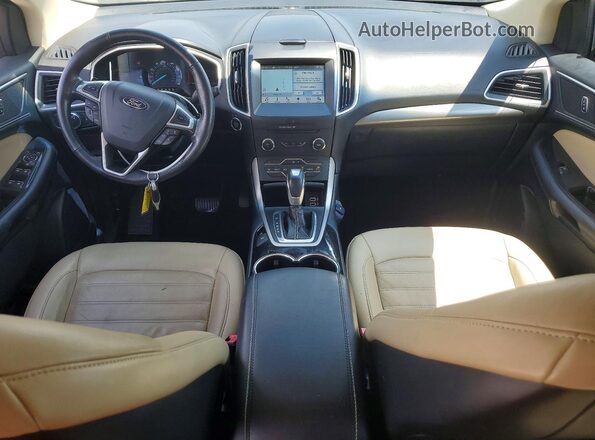 2FMPK4J98GBC68179 2016 FORD EDGE White Vista del salpicadero