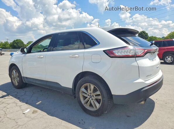 2FMPK4J98GBC68179 2016 FORD EDGE White Trasero izquierdo