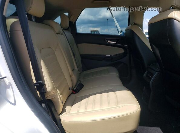 2FMPK4J98GBC68179 2016 FORD EDGE White Vista de los asientos traseros