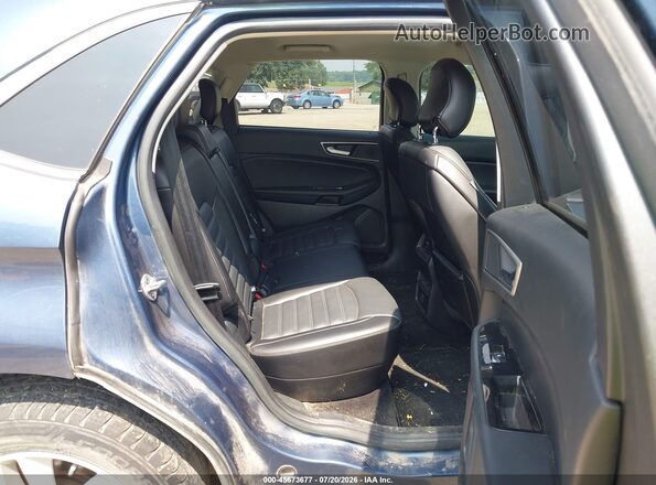 2FMPK4J98JBB43500 2018 FORD EDGE Blue Вид наклейки з VIN-кодом