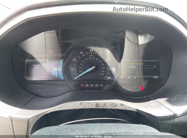 2FMPK4J98JBB43500 2018 FORD EDGE Blue Вид задніх сидінь