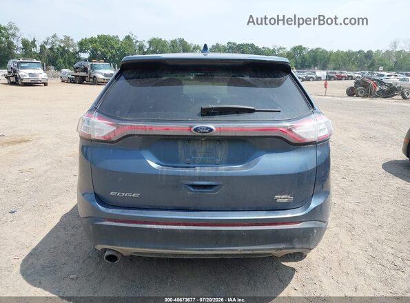 2FMPK4J98JBB43500 2018 FORD EDGE Blue 