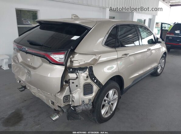 2FMPK4J98JBC08958 2018 FORD EDGE Beige Հետևի աջ