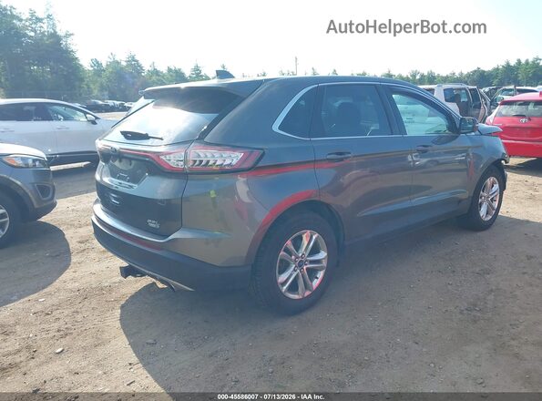 2FMPK4J98JBC21791 2018 FORD EDGE Gray უკანა მარჯვენა