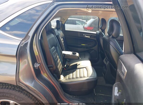 2FMPK4J98JBC21791 2018 FORD EDGE Gray VIN კოდის სტიკერის ხედი