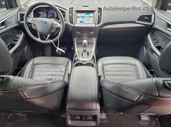 2FMPK4J98JBC26098 2018 FORD EDGE Gray Առջևի վահանակի տեսք