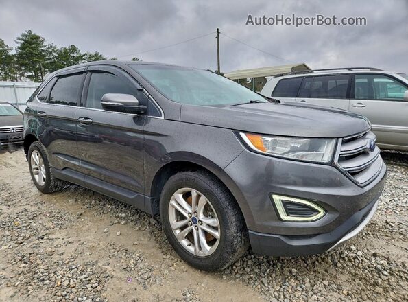 2FMPK4J98JBC26098 2018 FORD EDGE Gray Առջևի աջ
