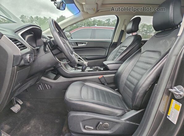 2FMPK4J98JBC26098 2018 FORD EDGE Gray Սալոնի դիմացի տեսք