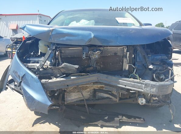 2FMPK4J98JBC51566 2018 FORD EDGE Blue Դիմացի տեսք