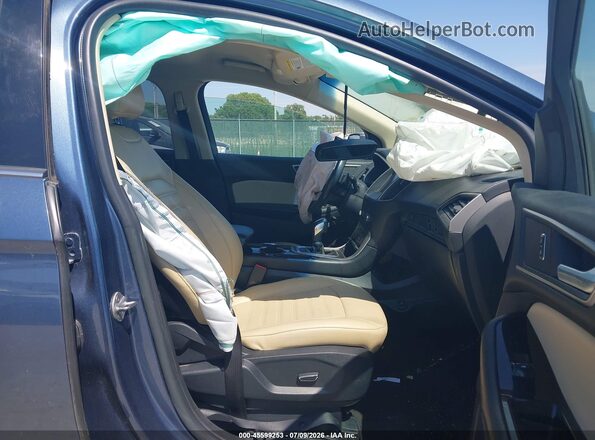 2FMPK4J98JBC51566 2018 FORD EDGE Blue Սալոնի դիմացի տեսք