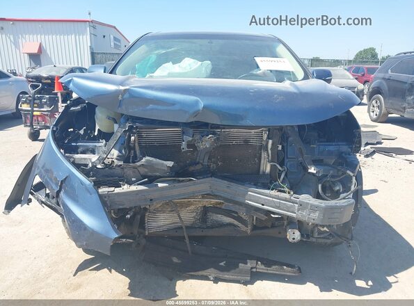 2FMPK4J98JBC51566 2018 FORD EDGE Blue Սարքավորումների վահանակի տեսք