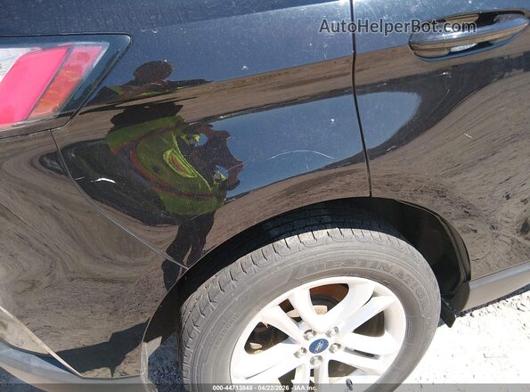 2FMPK4J98KBB40646 2019 FORD EDGE Черный Вид спереди