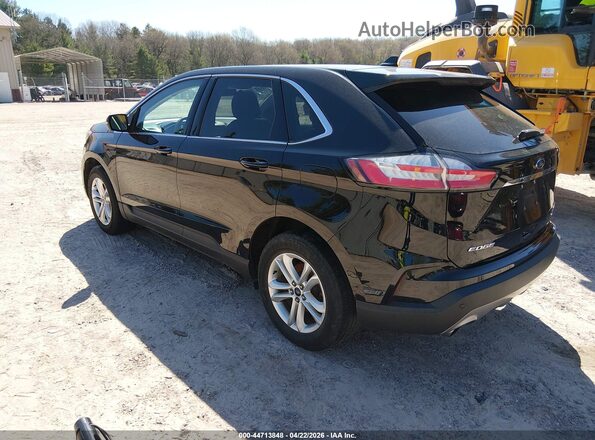 2FMPK4J98KBB40646 2019 FORD EDGE Черный Задняя левая четверть