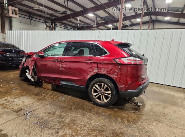 2FMPK4J98KBB99535 2019 FORD EDGE Красный Задняя левая четверть