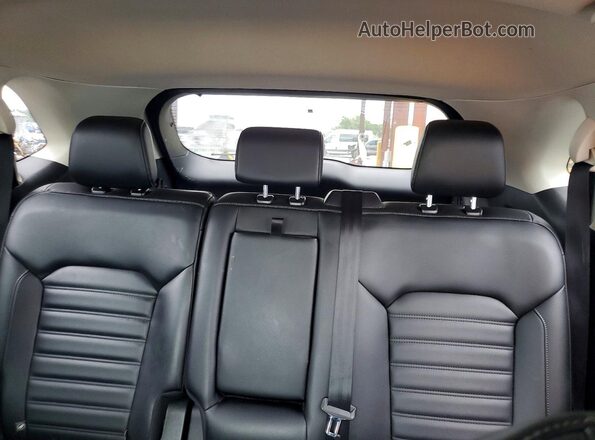 2FMPK4J98KBC26510 2019 FORD EDGE Blue Вид задніх сидінь