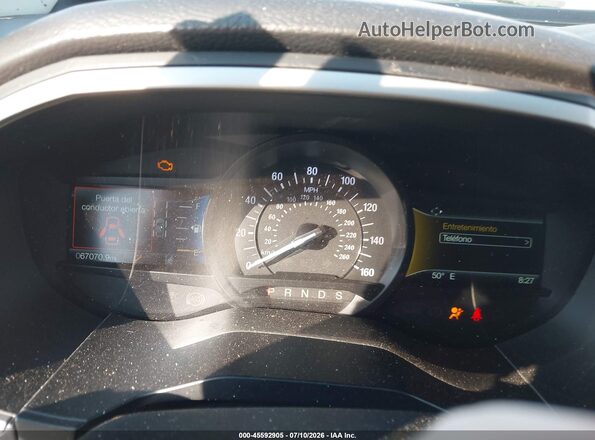 2FMPK4J98KBC31447 2019 FORD EDGE Burgundy Вид задніх сидінь