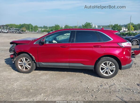 2FMPK4J98KBC31447 2019 FORD EDGE Burgundy 