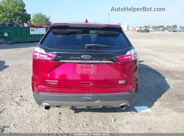 2FMPK4J98KBC31447 2019 FORD EDGE Burgundy 