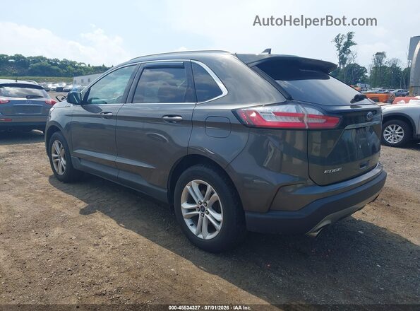 2FMPK4J98KBC31576 2019 FORD EDGE Gray Trasero izquierdo