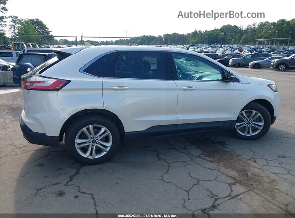 2FMPK4J98KBC67039 2019 FORD EDGE White უკანა სალონის ხედი