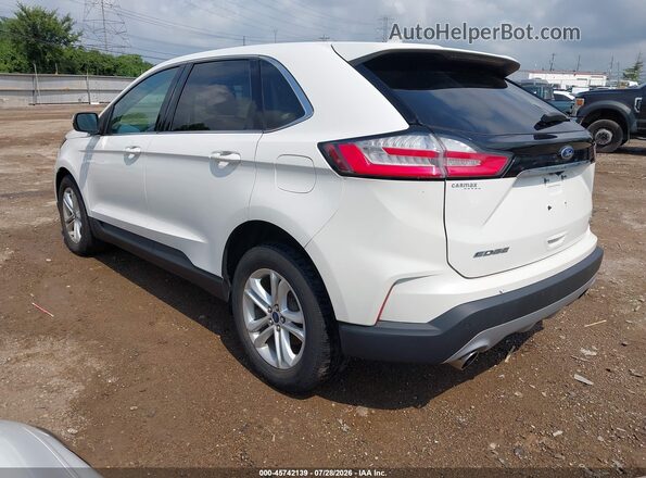2FMPK4J98LBB03260 2020 FORD EDGE White Հետևի ձախ