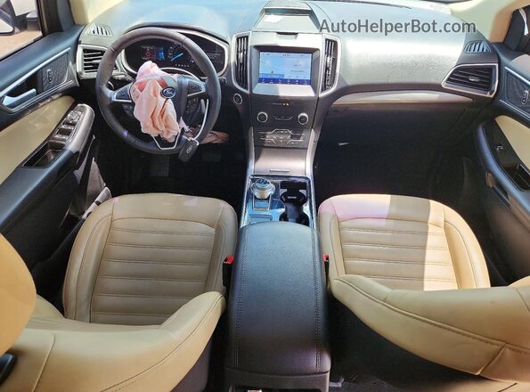 2FMPK4J98LBB25436 2020 FORD EDGE White Вид панелі приладів