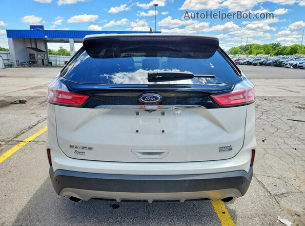 2FMPK4J98LBB25436 2020 FORD EDGE White Вид ззаду