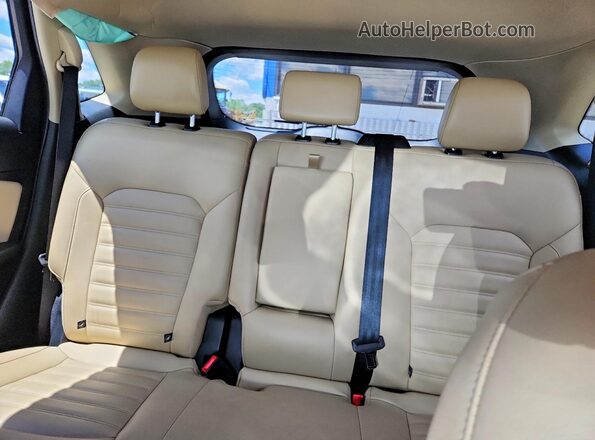 2FMPK4J98LBB25436 2020 FORD EDGE White Вид задніх сидінь