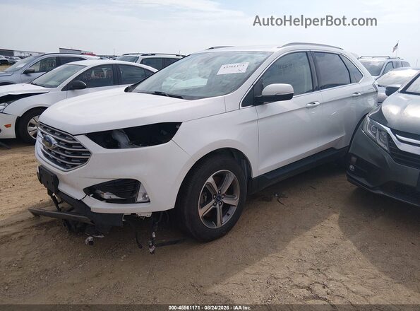 2FMPK4J98LBB37599 2020 FORD EDGE White Przód lewy