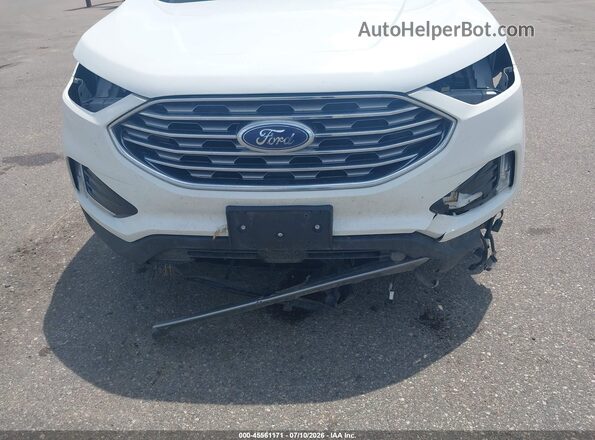 2FMPK4J98LBB37599 2020 FORD EDGE White Widok z przodu