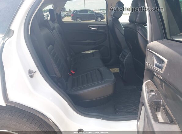 2FMPK4J98LBB37599 2020 FORD EDGE White Widok naklejki z numerem VIN