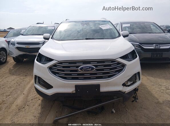 2FMPK4J98LBB37599 2020 FORD EDGE White Widok wnętrza z tyłu