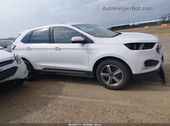 2FMPK4J98LBB37599 2020 FORD EDGE White Widok wnętrza 360 stopni
