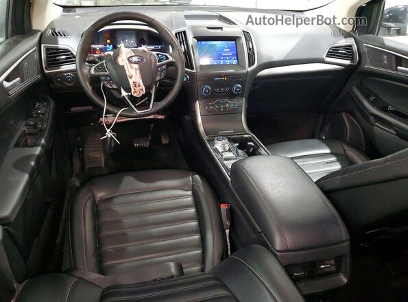 2FMPK4J98LBB51812 2020 FORD EDGE Black წინა პანელის ხედი
