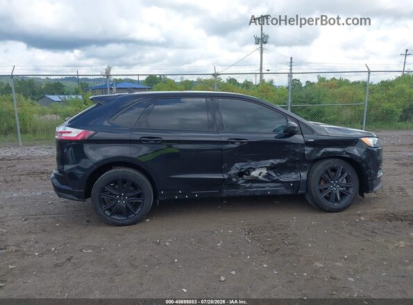 2FMPK4J98MBA63053 2021 FORD EDGE Black Rear interior view