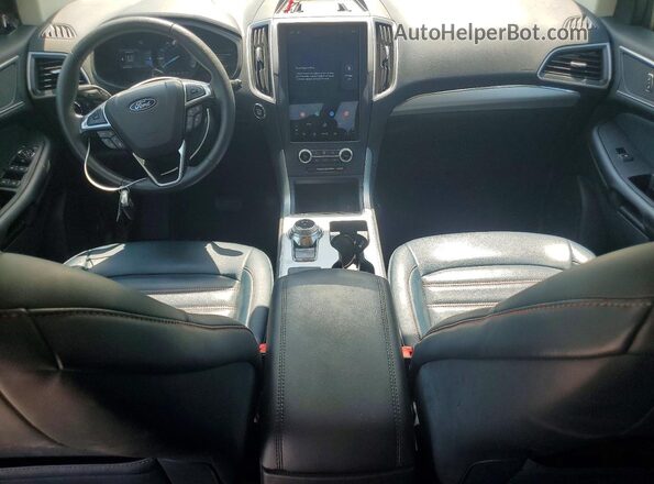 2FMPK4J98NBA07261 2022 FORD EDGE Black Առջևի վահանակի տեսք