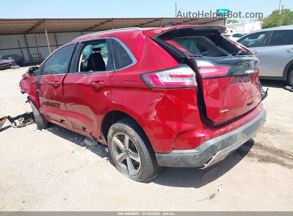 2FMPK4J98NBA17871 2022 FORD EDGE Red Trasero izquierdo