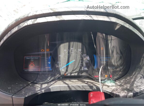 2FMPK4J98NBA17871 2022 FORD EDGE Red Vista de los asientos traseros
