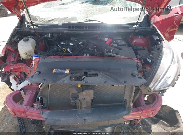 2FMPK4J98NBA17871 2022 FORD EDGE Red Vista trasera